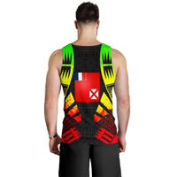 Wallis And Futuna Men Tank Top - Polynesian Tattoo Reggae - Polynesian Pride
