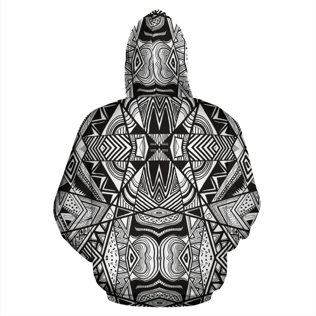 Polynesian Zip up Hoodie Tribal 09 - Polynesian Pride