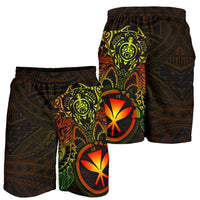 Polynesian Hawaii Shorts (Men) - Reggae Turtle Manta Ray - Polynesian Pride