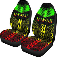Hawaii Polynesia Car Seat Covers - Hawaii Tribal Reggae Style - Polynesian Pride