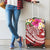 Papua New Guinea Polynesian Luggage Covers - Summer Plumeria (Red) Red - Polynesian Pride