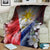 The Philippines Premium Blanket - Filipino Flag with Islander Patterns - Polynesian Pride