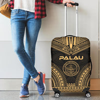 Palau Polynesian Chief Luggage Cover - Gold Version - Polynesian Pride