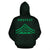 Hawaii Mauna Kea Polynesian Hoodie Green - Polynesian Pride