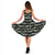 Hawaii Tropical Line Patttern Midi Dress - Polynesian Pride