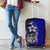 Samoa Polynesian Luggage Covers Blue - Turtle With Hook - Polynesian Pride