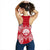 Federated States Of Micronesian Women Tank Top Map Red White - Polynesian Pride