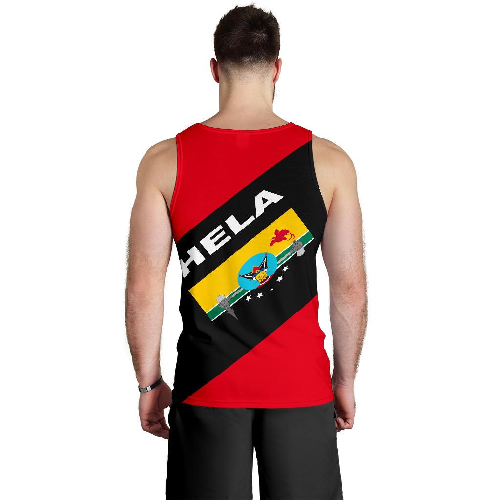 Papua New Guinea Men's Tank Top - Hela Province - Polynesian Pride