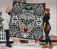 Integrity Maori Ta Moko Premium Quilt Kiwi and Paua - Polynesian Pride