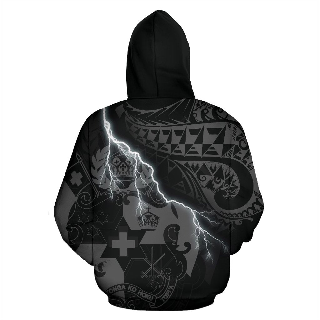 Tonga Polynesian Hoodie Lighting Thunder - Polynesian Pride