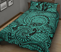 Hawaii Quilt Bed Set Polynesia Maori Lauhala AH - Polynesian Pride