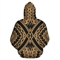 Hawaii Hoodie Polynesian Tradition Gold Pullover - Polynesian Pride