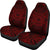 American Samoa Car Seat Cover - American Samoa Coat Of Arms Polynesian Red Black - Polynesian Pride