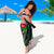 Tonga Polynesian Sarong - Green Turtle Hibiscus - Polynesian Pride