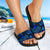 Tonga Sandals - Turtle Hibiscus Pattern Blue - Polynesian Pride