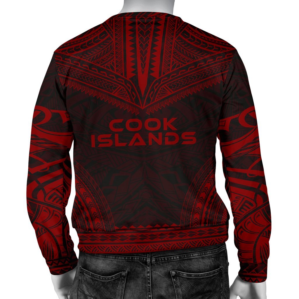 Cook Islands Sweater - Polynesian Chief Red Version - Polynesian Pride
