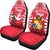 Tonga Car Seat Covers Rugby Style Universal Fit Red - Polynesian Pride