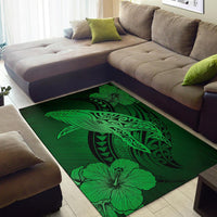 Hawaii Polynesia Whale Hibiscus - Green - Polynesian Pride