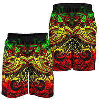 Polynesian Men's Shorts - Reggae Shark Polynesian Tattoo - Polynesian Pride