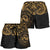 Hawaii Women's Shorts - Hawaii Seal Pride Style (Gold) - Polynesian Pride
