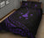 Austral Islands Quilt Bed Set - Purple - Frida Style - Polynesian Pride