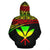 Hawaii All Over Custom Hoodie Polynesian Reggae Curve - Polynesian Pride