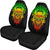 Samoa Polynesian Car Seat Covers - Tattoo Pattern With Seal - Polynesian Pride