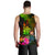 New Caledonia Polynesian Men's Tank Top - Hibiscus and Banana Leaves - Polynesian Pride