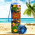Papua New Guinea Custom Personalised Hydro Tracking Bottle - Seal Spiral Polynesian Patterns - Polynesian Pride