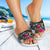 Vanuatu Slide Sandals - Turtle Floral - Polynesian Pride