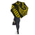Seal Of Hawaii Polynesian Umbrella Yellow - Circle Style - Polynesian Pride