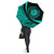 Seal Of Hawaii Umbrella Turquoise - Circle Style - Polynesian Pride