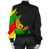 Hawaii Women's Bomber Jacket - Wrap Style - Polynesian Pride