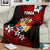 Mate Ma'a Tonga Rugby Premium Blanket Polynesian Unique Vibes - Red - Polynesian Pride