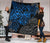 Guam Polynesian Premium Quilt - Blue Turtle Flowing - Polynesian Pride