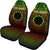 Polynesian Cook Islands Car Seat Covers - Reggae Vintage Polynesian Patter - Polynesian Pride