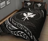 Kanaka Quilt Bed Set - White - Frida Style - Polynesian Pride