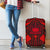 Samoa Polynesian Luggage Covers - Samoa Red Seal with Polynesian Tattoo Red - Polynesian Pride