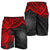 Marshall Islands Polynesian Shorts (Men) - Red Turtle - Polynesian Pride