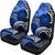 Samoa Car Seat Covers - Samoa Seal Wave Style (Blue) - Polynesian Pride