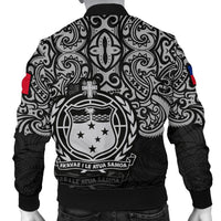 Samoa Polynesian Pride Bomber Jacket (Men) - Pride of Samoa - Polynesian Pride
