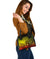 Custom Personalised Chuuk Shoulder Handbag - Humpback Whale with Tropical Flowers (Yellow) - Polynesian Pride