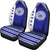 American Samoa Car Seat Covers - American Samoa Seal Blue - K4 Universal Fit Blue - Polynesian Pride