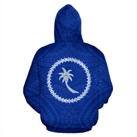 Chuuk Hoodie Micronesia Chuukese Warrior Flag Color - Polynesian Pride