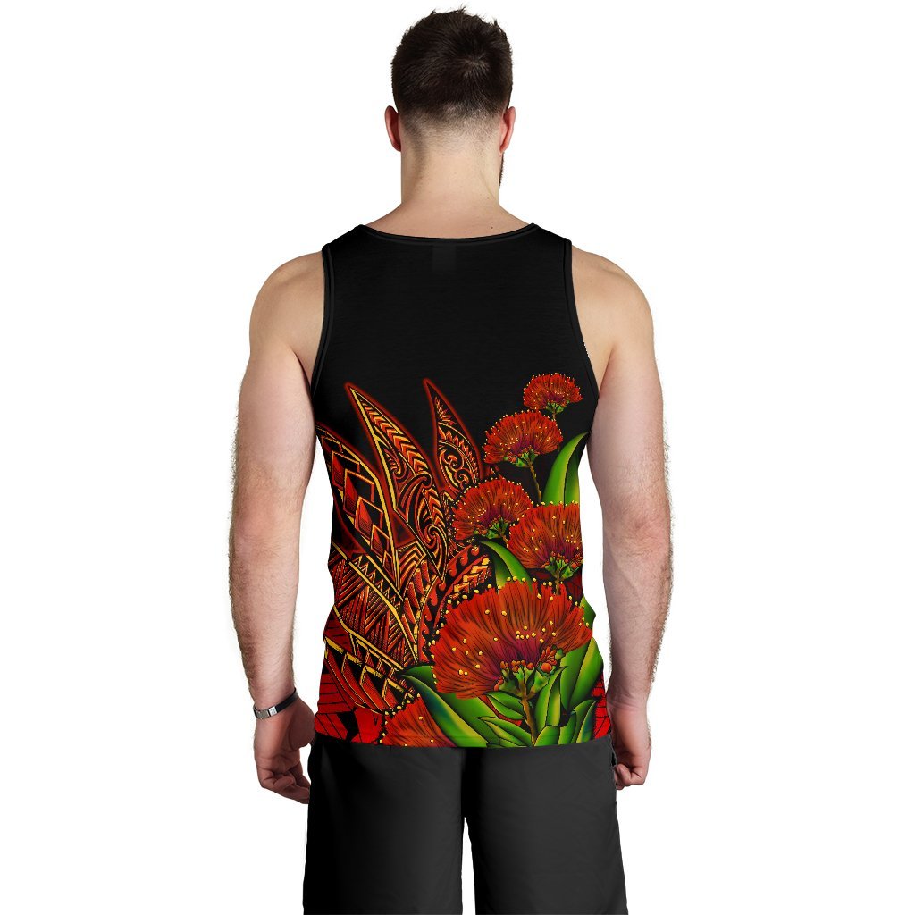 Polynesian Hawaii Men's Tank Top - Ohia Lehua - Polynesian Pride