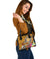 Tahiti Shoulder Handbag - Turtle Plumeria (Gold) - Polynesian Pride
