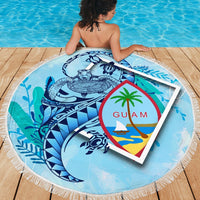 Guam Beach Blanket - Turtle Under The Sea Style - Polynesian Pride