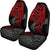 Guam Polynesian Car Seat Covers - Red Turtle Flowing - Polynesian Pride
