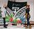 Fiji Premium Quilt - Fiji Coat of Arms & Polynesian Tropical Flowers White - Polynesian Pride