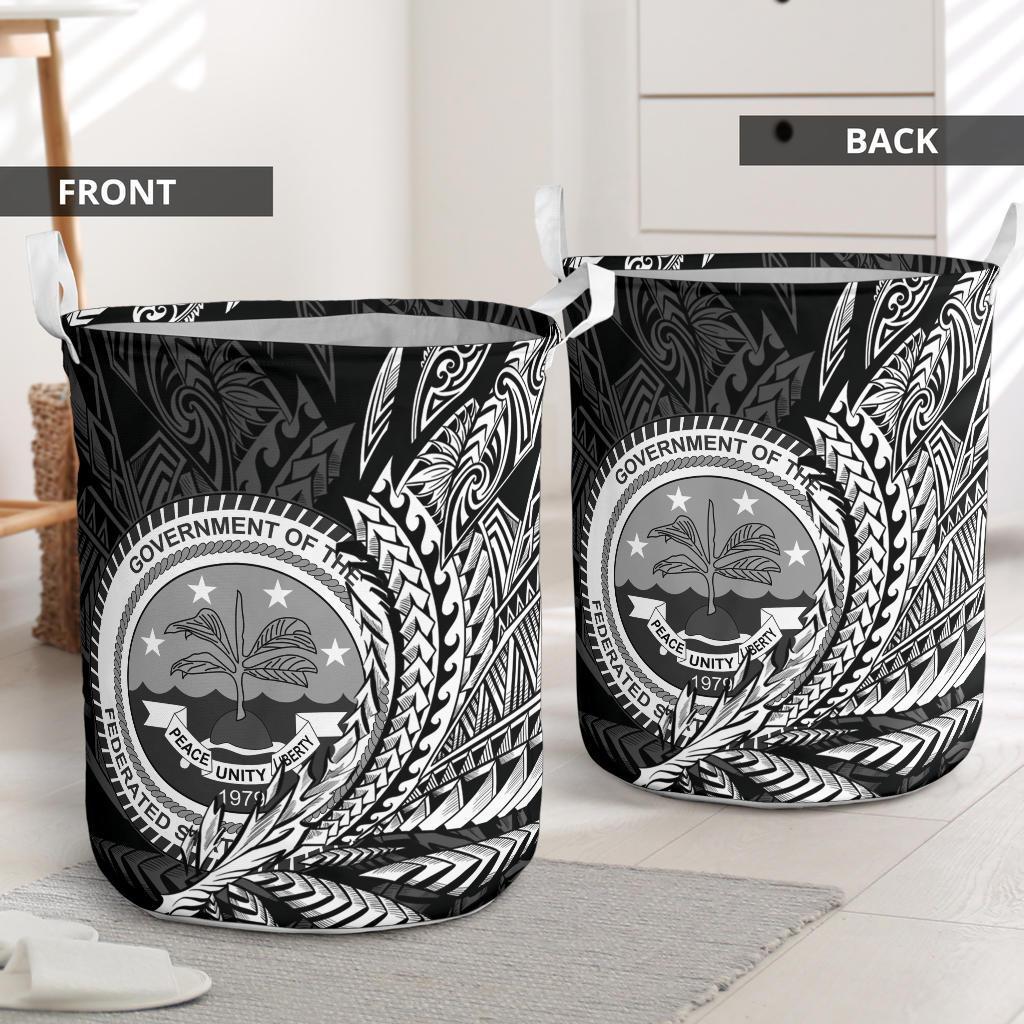 Federated States of Micronesia Laundry Basket - Wings Style - Polynesian Pride